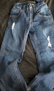 Boy's Lee Slim Fit Jean's with Distressed Detail